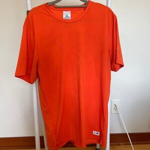 Adidas Climacool Orange Performance Shirt - Men's Size Large